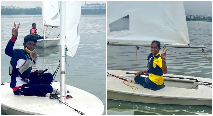 Nitin, Lakshmi top honours in Junior State Regatta