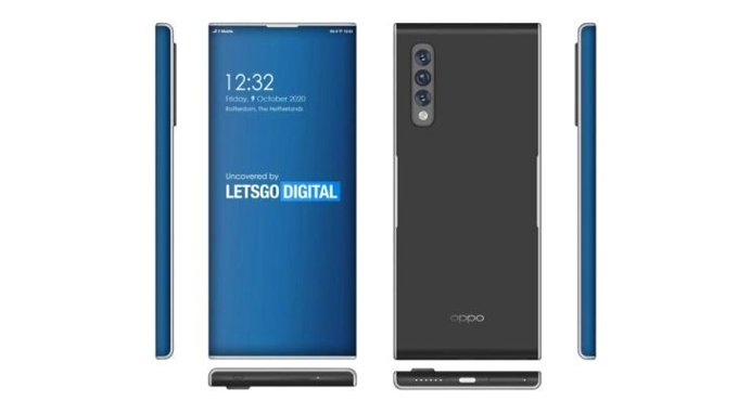 OPPO patents super-curve display smartphone design