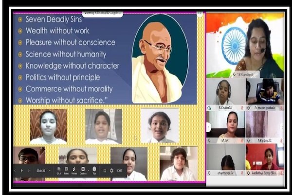 Gandhi’s life a lesson for all