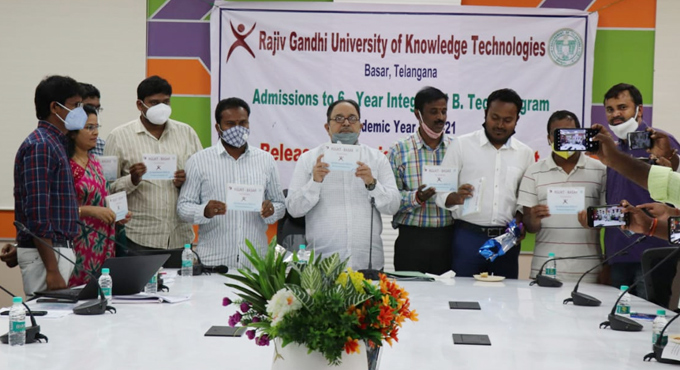 RGUKT-Basar releases first list of candidates for 2020-21 academic year