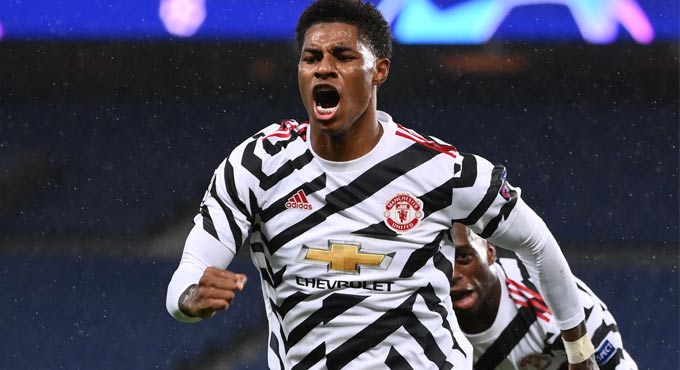 Rashford sinks Paris Saint-Germain as Man United score win