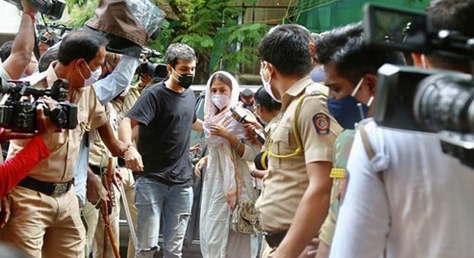 Court extends judicial remand of Rhea Chakraborty, her brother till Oct 20