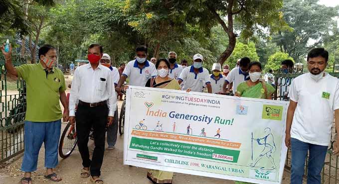 CWC chairperson stresses on the importance of ‘physical fitness’ in Warangal