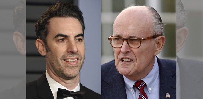 Borat preys on Giuliani and Trump fans in outrageous sequel