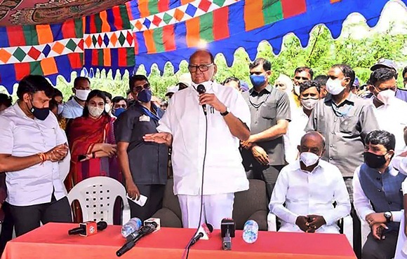 Maharashtra will have take to loan to help flood-hit people: Sharad Pawar