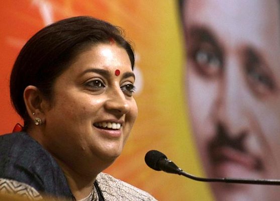 Smriti Irani tests positive for COVID-19