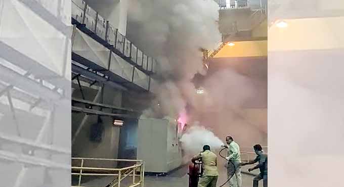 Srisailam Left Bank Hydroelectric Station resumes work