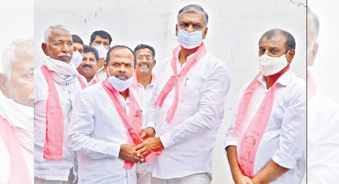 Exodus into TRS party indication of huge victory: Harish Rao