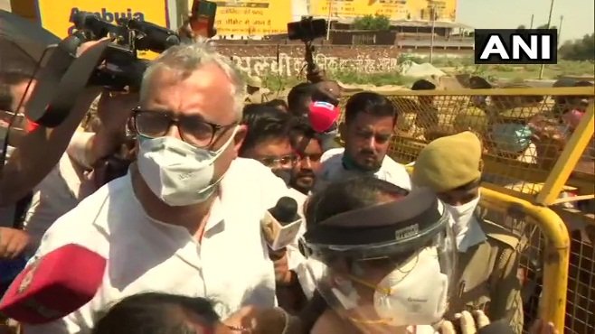 TMC MPs stopped from visiting family of Hathras gangrape victim