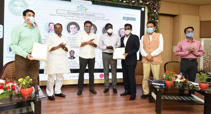 Telangana unveils Electric Vehicle and Energy Storage policy