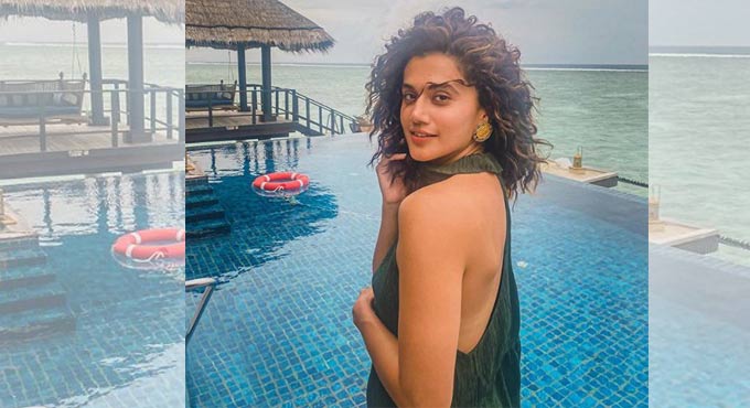Taapsee Pannu back to work mode after Maldives break