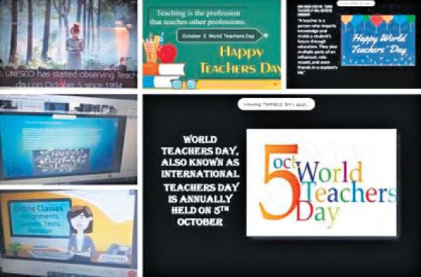 Recognizing the role of teachers during pandemic