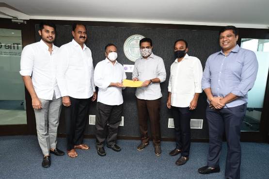 Telangana Poultry Breeders contribute to CMRF