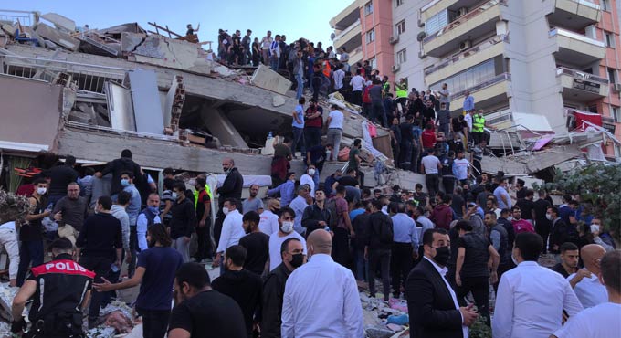 Four dead, 120 injured in Turkey earthquake