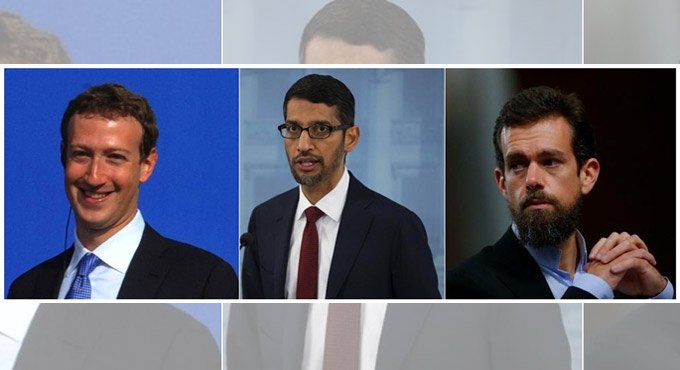 US panel to grill Facebook, Google, Twitter CEOs on Oct 28