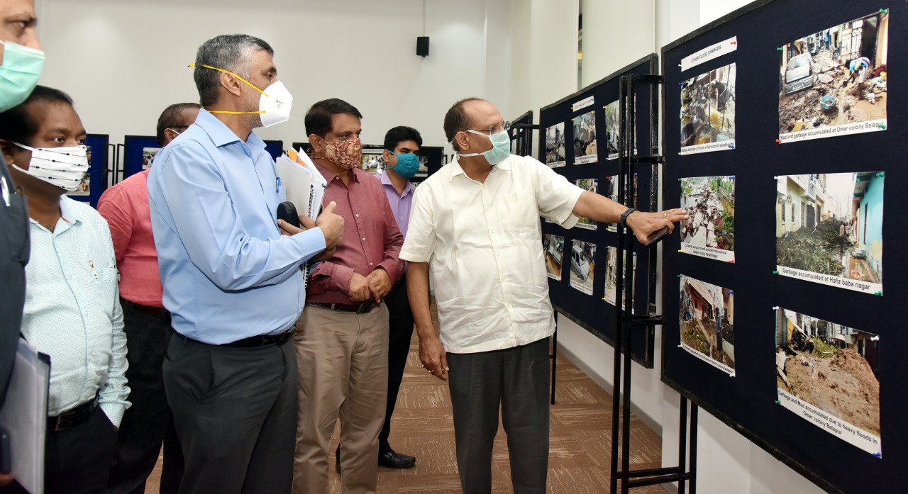 Central team assesses rain damage in Telangana