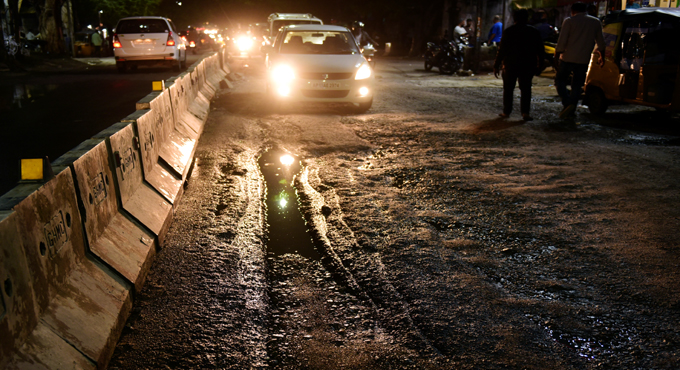 Rains take heavy toll on Hyderabad roads