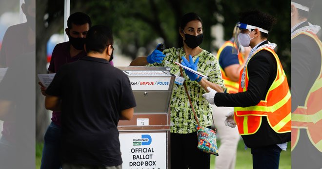Early voting starts in Florida as US race enters home stretch