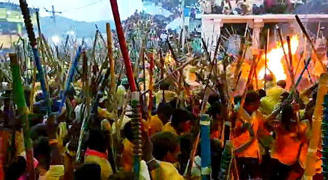 50 injured in stick fight festival in Kurnool