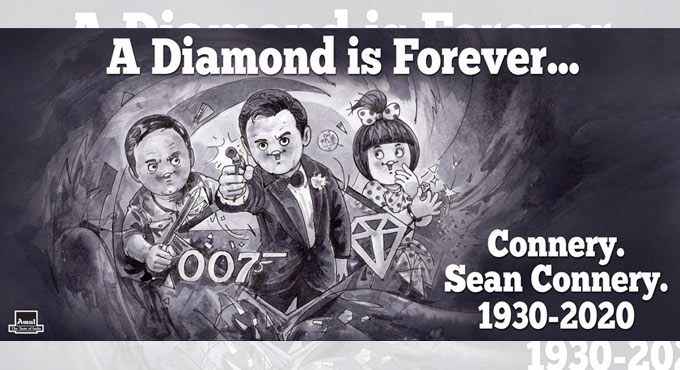 A diamond is forever: Amul pays tribute to Sean Connery