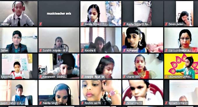 Children’s Day, Diwali, English Week celebrated