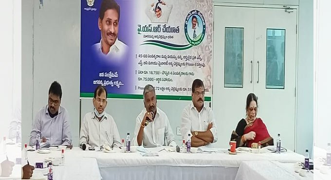 Andhra ministers launch 2nd phase of ‘YSR Cheyuta’ welfare scheme