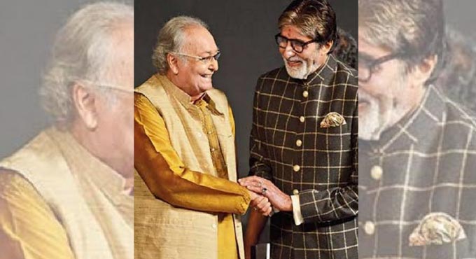 Amitabh Bachchan condoles ‘iconic legend’ Soumitra Chatterjee’s demise