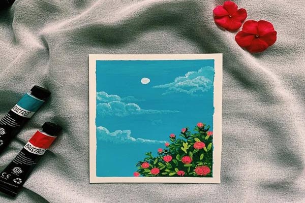 Art as sanctuary: How painting, sketching eased lockdown stress