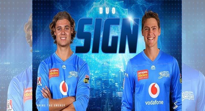 BBL: Adelaide Striker signs Liam Scott and Spencer Johnson