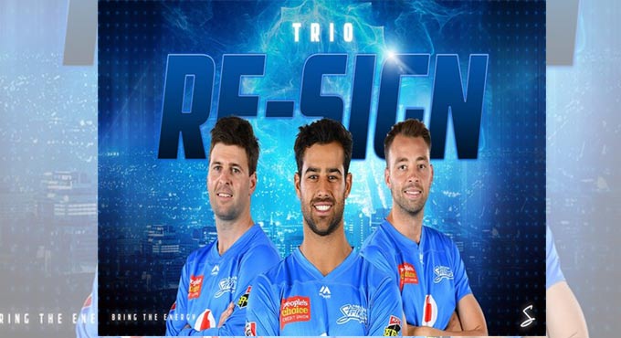 BBL: Adelaide Strikers re-sign Agar, O’Connor and Conway