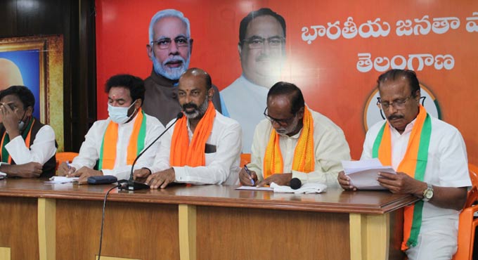 BJP bigwigs to campaign for GHMC elections