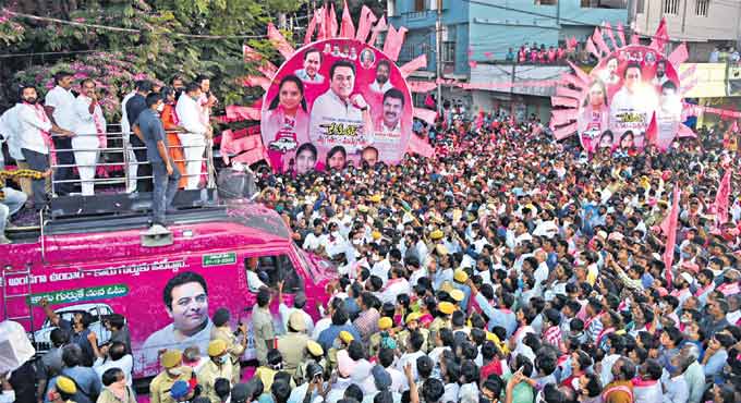 BJP lost its senses for votes, seats: KTR