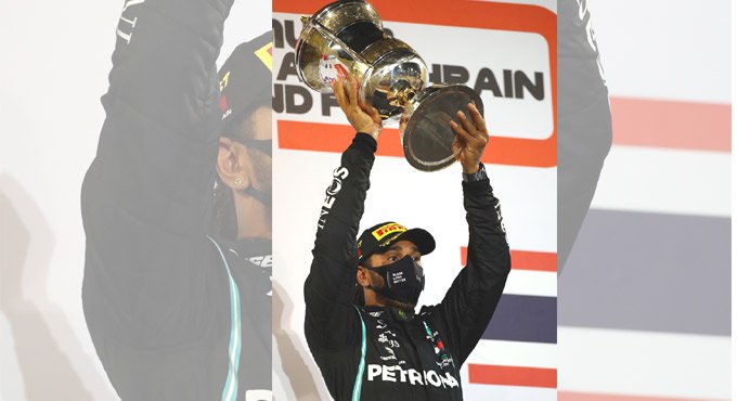 Bahrain GP: Hamilton claims 11th win of the season
