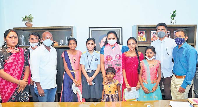 Bathukamma painting competition results announced