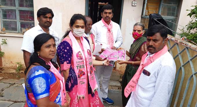 GHMC polls: KCR brought development like never before, says TRS candidate
