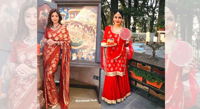 Bollywood beauties stun in ethnic on Karva Chauth