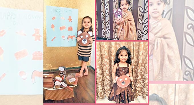 PMS Bowenpally: A celebration of Brown Colour Day