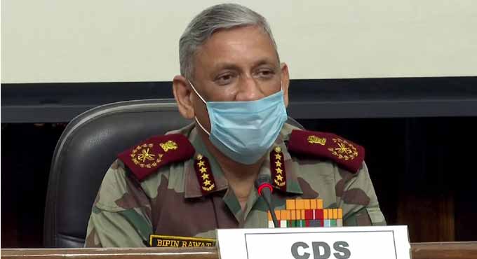 Situation at border tense, war with China can’t be ruled out: CDS Rawat