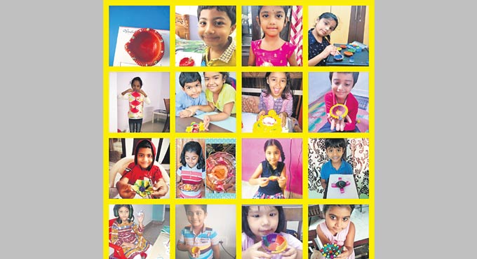 DPS Nadergul: Soaked in Deepavali spirit