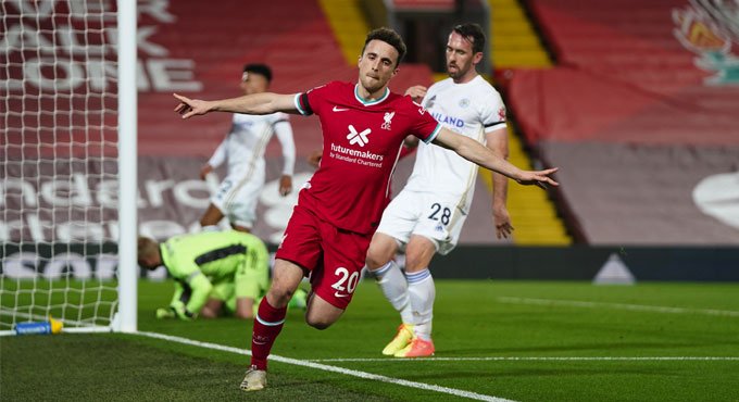 Diogo Jota scripts new club record in win against Leicester City