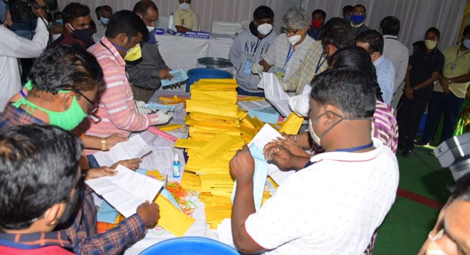 Counting of Dubbak by-election votes begin