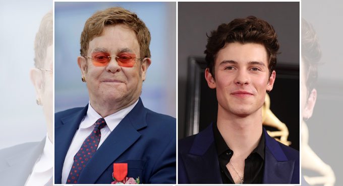 Elton John encourages Shawn Mendes not to believe his own hype