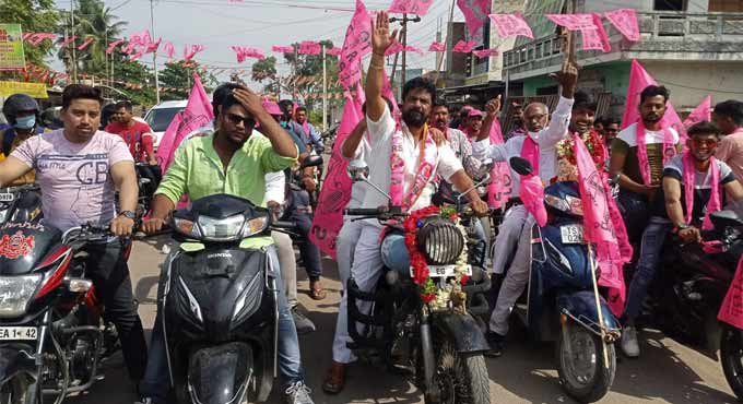 TRS campaign in old city sees good response