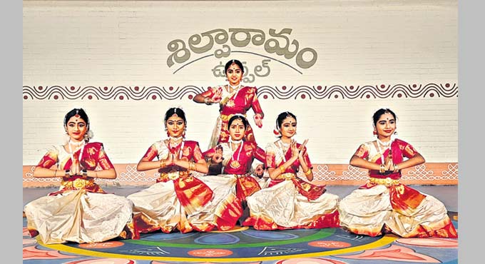 Students put up a performance par excellence