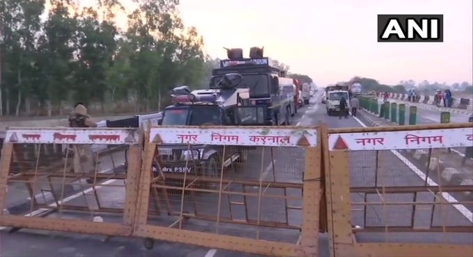 Haryana seals borders with Punjab as farmers assemble for ‘Delhi Chalo’ march