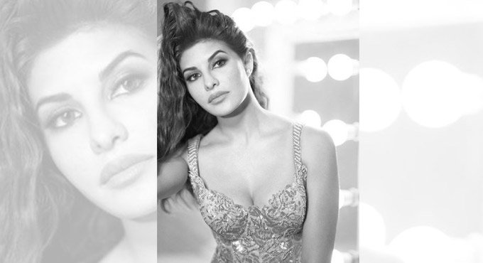 Jacqueline Fernandez shares alluring monochrome picture of self