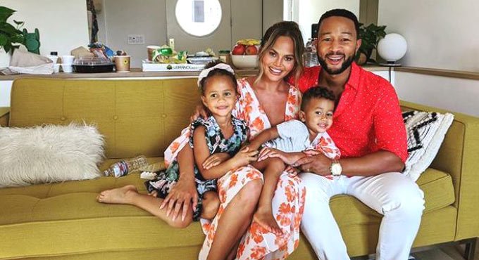 John Legend is ‘so, so grateful’ for Chrissy Teigen, his children