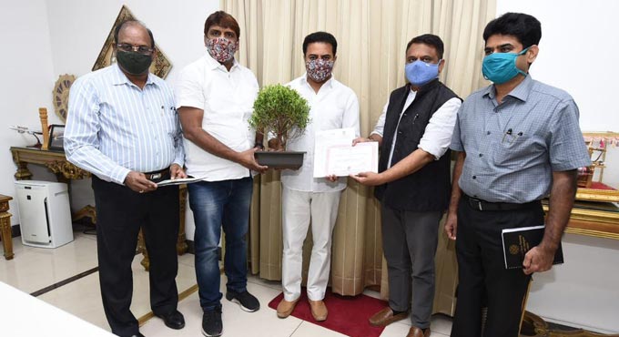 KTR praises GHMC for bagging HUDCO award