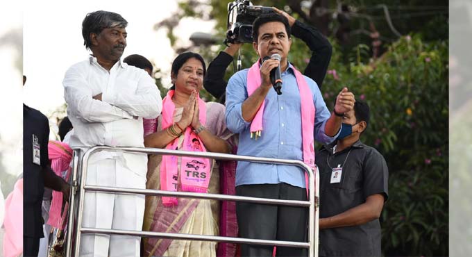 BJP only knows jumla, hamla: KTR