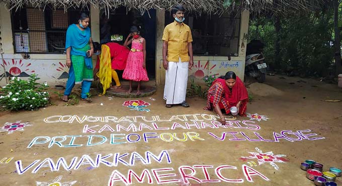 Kamala Harris’ native villages in Tamil Nadu celebrate her win in US